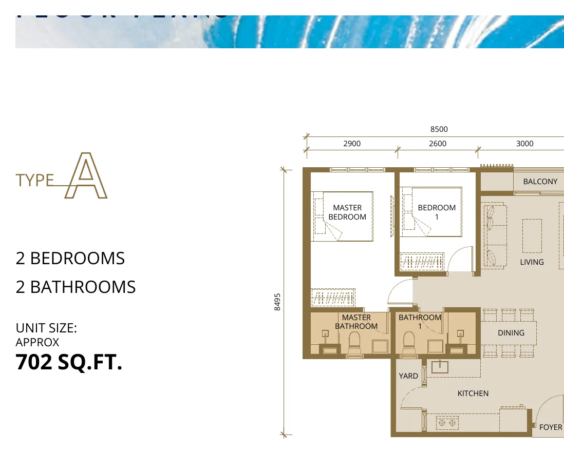 Quartz Type A floor plan